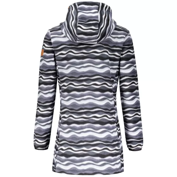  Hanorac de damă din fleece ALTISPORT ILANI NEGRU 