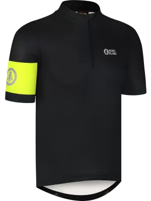 Tricou de ciclism pentru bărbați NORDBLANC CAMEL NBSMF8079 NEGRU