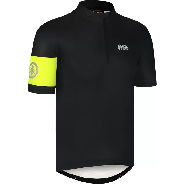 Tricou de ciclism pentru bărbați NORDBLANC CAMEL NBSMF8079 NEGRU 