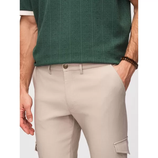  Pantaloni pentru bărbați OMBRE P1515 BEJ 