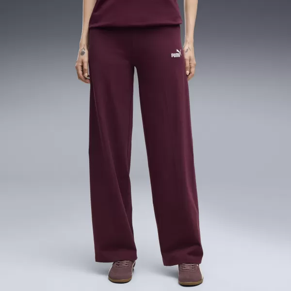  Jambiere de damă PUMA ESS SMALL NO. 1 LOGO HIGH-WAIST STRAIGHT 68242924 RUBY NOIR 