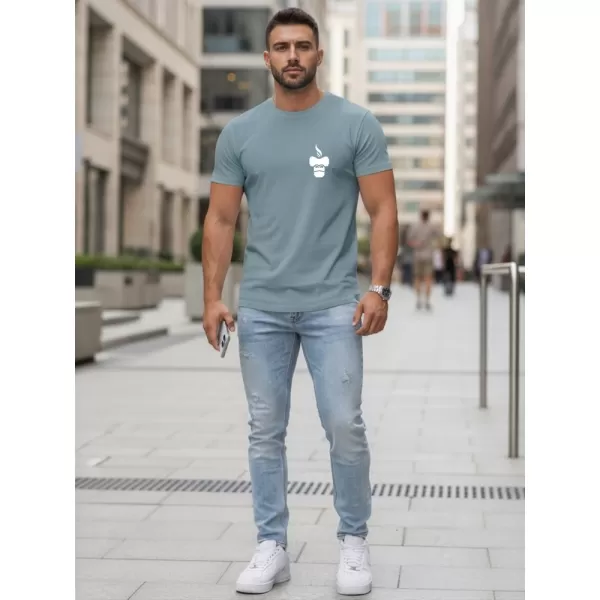  Tricou pentru bărbați DSTREET NX5090R ALBASTRU 