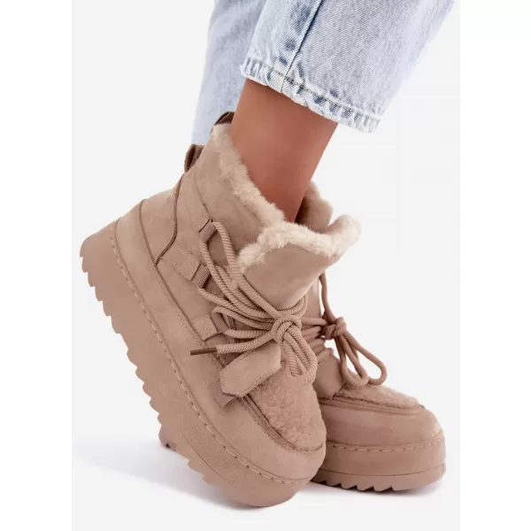  Pantofi de dama BOTO 9077 KAKI 