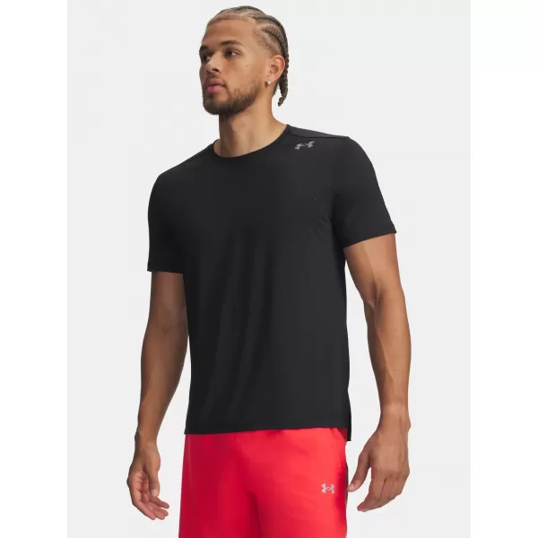  Tricou pentru bărbați UNDER ARMOUR VELOCITI PRO SHORTSLEEVE 6009506-001 NEGRU 