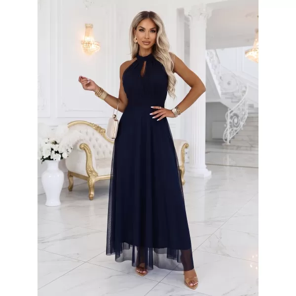  Rochie NUMOCO 662-3 ALBASTRU ÎNCHIS 
