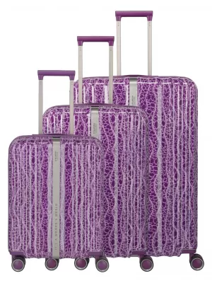 Un set de valize TRAVELITE LASCANA EDITION S,M,L PRUNĂ