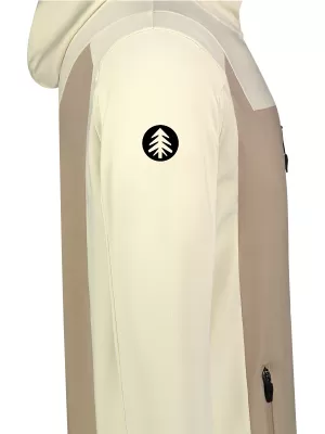 Hanorac powerfleece pentru bărbați NORDBLANC SPRAWL NBSFM8333 BEJ