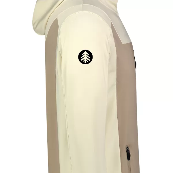  Hanorac powerfleece pentru bărbați NORDBLANC SPRAWL NBSFM8333 BEJ 