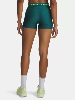Pantaloni scurți de damă UNDER ARMOUR HEATGEAR SHORTY 6010725-338 VERDE