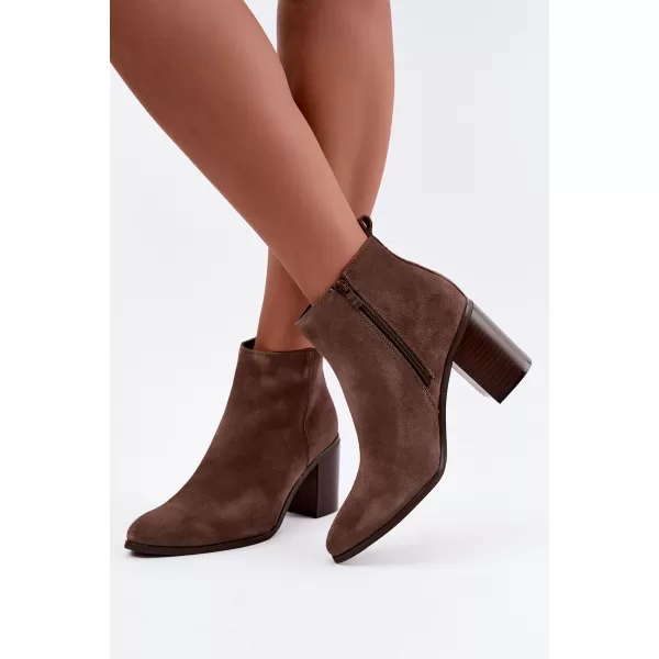  Botine de dama SERGIO LEONE BT-49-S MARO 