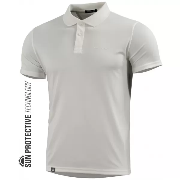  Tricou pentru bărbați PENTAGON ANASSA POLO K09017 ALB 