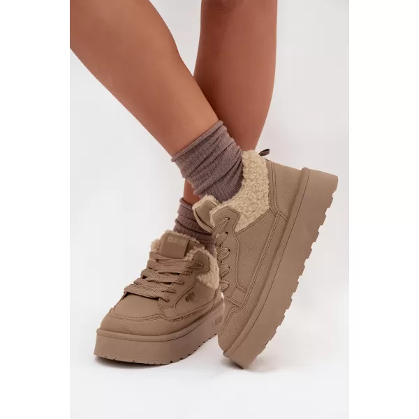  Oameni de zăpadă pentru femei BIG STAR SHOES SS274105 BEJ 