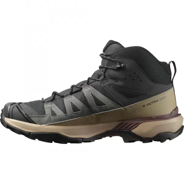  Pantofi pentru bărbați SALOMON X ULTRA 360 MID GORE-TEX L47743300 FANTOMĂ/DESERT BRONZ/ROM STAFIDE 
