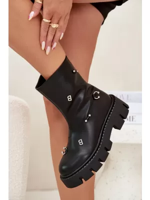 Pantofi de dama BOTO DA161P NEGRU