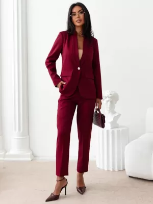 Set pentru femei DSTREET AY1246 BURGUNDIA