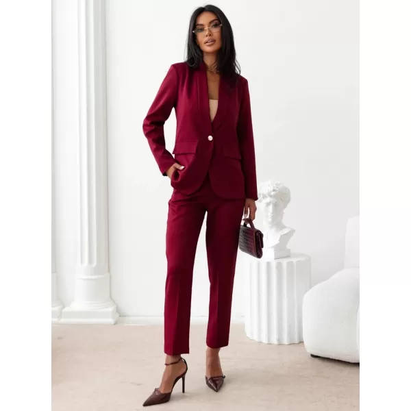  Set pentru femei DSTREET AY1246 BURGUNDIA 