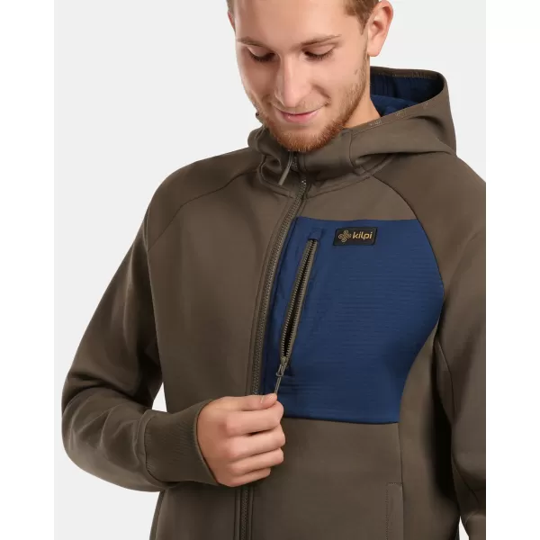  Hanorac pentru bărbați KILPI BALU-M 1M0204KI KAKI 
