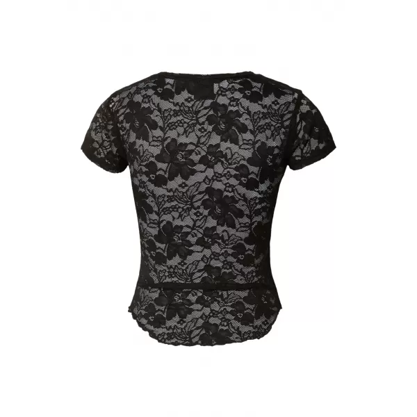  Tricou de dama URBAN CLASSICS TB8385-00007 NEGRU 
