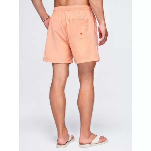  Pantaloni scurți pentru bărbați OMBRE OM-SRSS-0216 PORTOCALIU PASTEL 