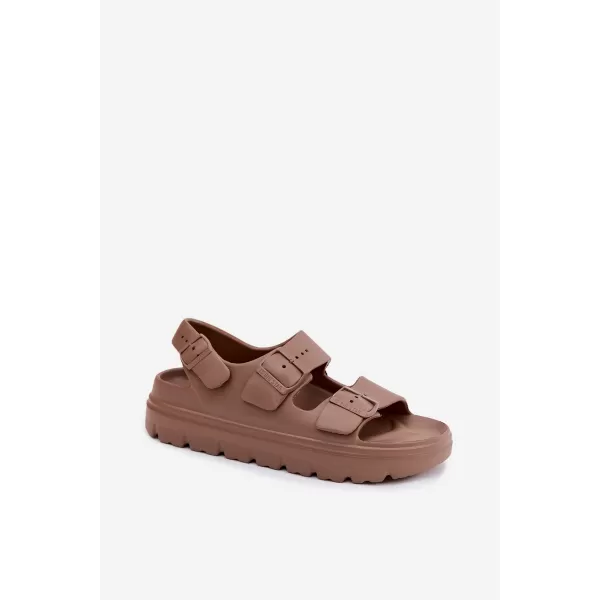  Sandale de dama BIG STAR SHOES TT274A035 MARO/BEJ 