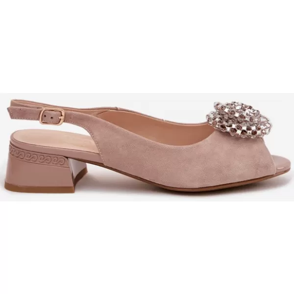  Sandale de dama D&A 41955-19 BEJ 