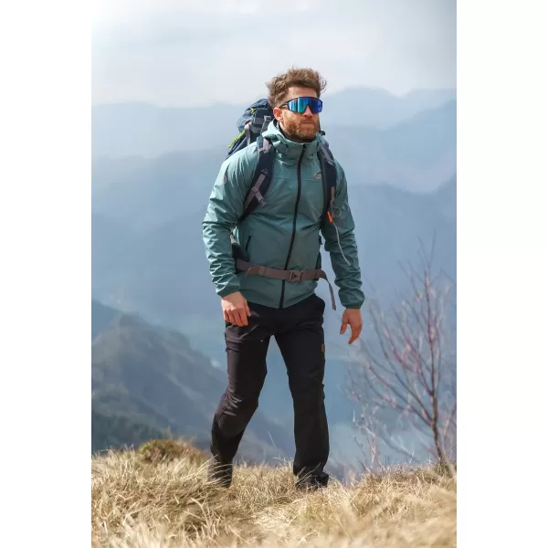  Jachetă softshell impermeabilă pentru bărbați NORDBLANC EXPEDITIOUS NBSSM8323 VERDE 