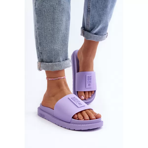  Papuci de damă BIG STAR SHOES LL274426 VIOLET 