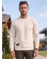 Hanorac pentru bărbați ALTISPORT NP/ALMST43001 NATURAL
