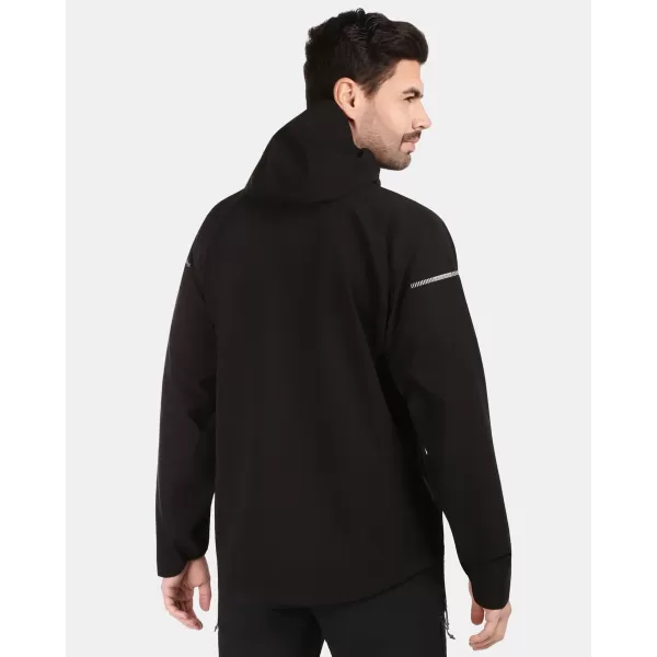  Jachetă hardshell pentru bărbați KILPI HURRICANE-M 1M0103KI NEGRU 