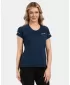 Tricou funcțional de damă KILPI MALI-W 1L0306KI ALBASTRU ÎNCHIS