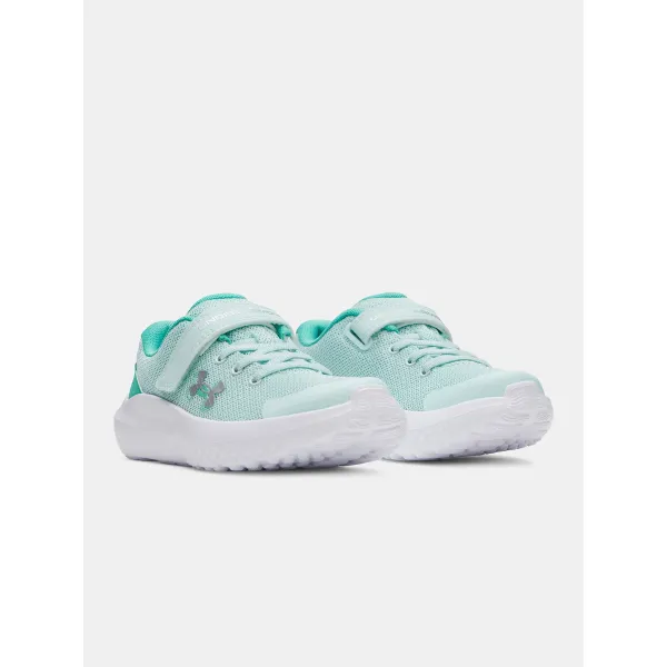  Pantofi pentru fete UNDER ARMOUR GPS SURGE 4 AC 3027109-703 VERDE 
