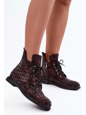 Pantofi de dama ARTIKER 55C1327 CIOCOLATA/NEGRU