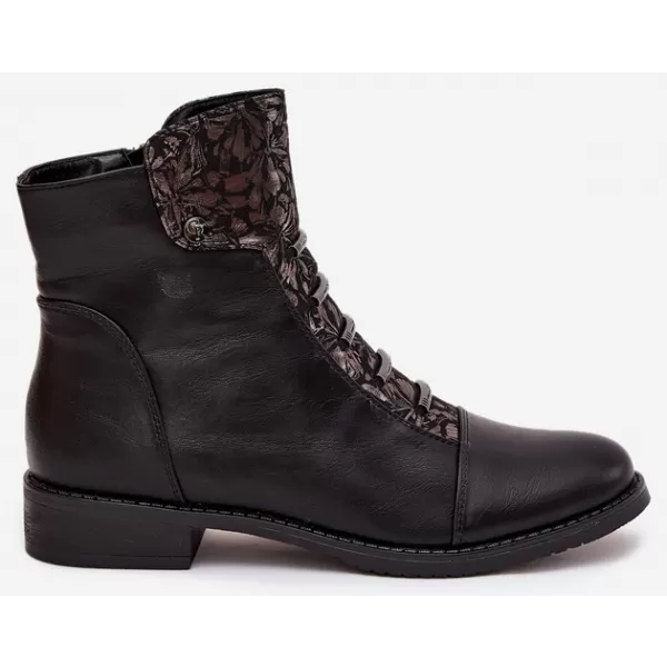  Botine de dama BOTO ASA62-16 NEGRU/MODEL 