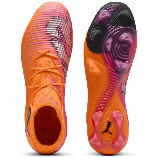  Cizme de fotbal PUMA FUTURE 8 ULTIMATE FG 108581-03 HEAT FIRE/ CĂLDURĂ FOC/PUMA NEGRU/RAVISH 
