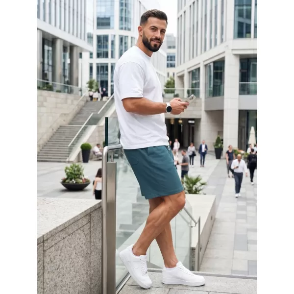  Pantaloni scurți pentru bărbați DSTREET SX2636 ALBASTRU 