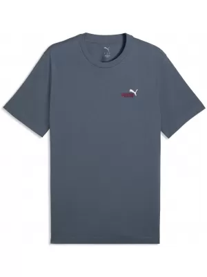 Tricou pentru bărbați PUMA GRAPHICS 2 COLOR SMALL NO. 1 LOGO TEE 68471737 ALBASTRU SEARA