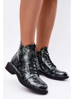 Botine de dama S.BARSKI HY62-8140 VERDE
