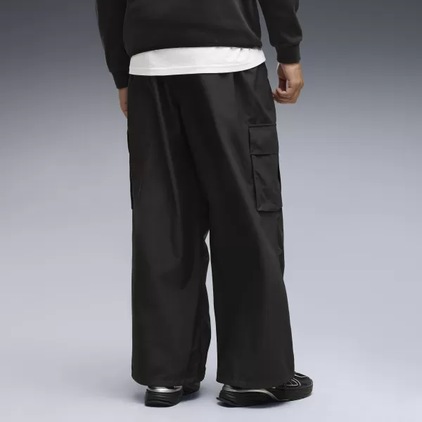  Pantaloni pentru bărbați PUMA ESS EXTREME CARGO PANTS WOVEN OP 63676901 PUMA NEGRU 