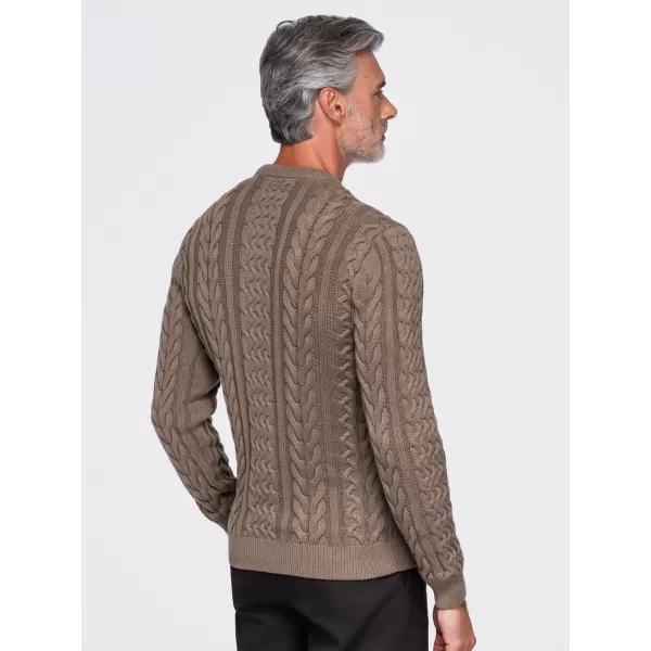  Pulover pentru bărbați OMBRE OM-SWSW-0191 MARO 
