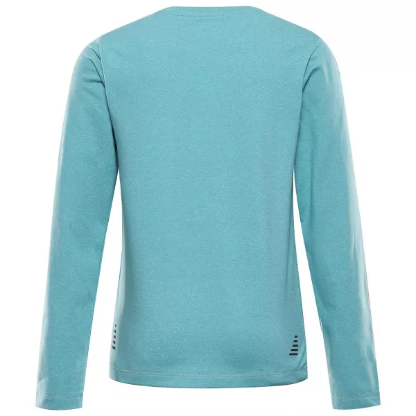  Tricou pentru copii cu uscare rapidă ALPINE PRO LOUSO AQUA MARE 