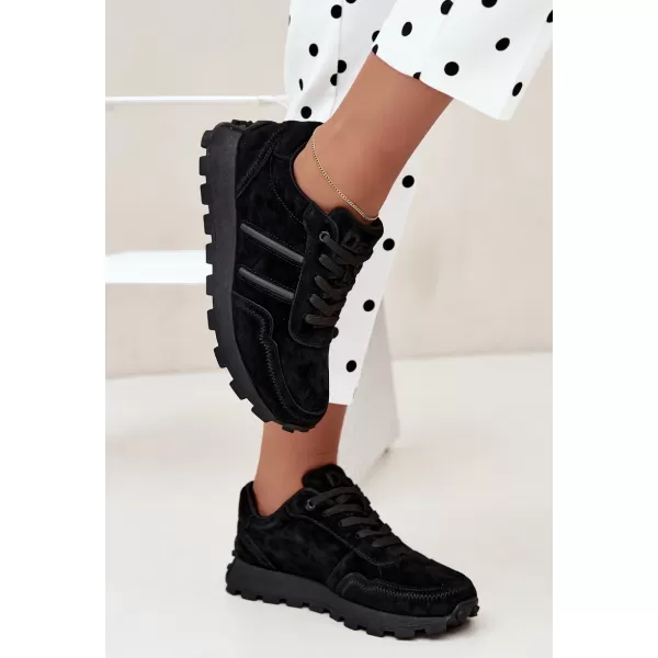  Adidași de damă D&A LR62-7101 NEGRU 