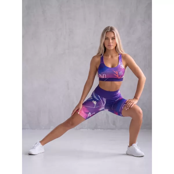  Jambiere premium pentru genunchi pentru femei (marimi noi) ALTISPORT VOJ/ALW083LEG06 VIOLET 