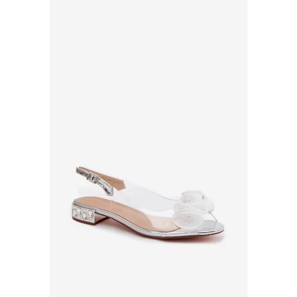  Sandale de dama D&A MR61-9002 ARGINT 