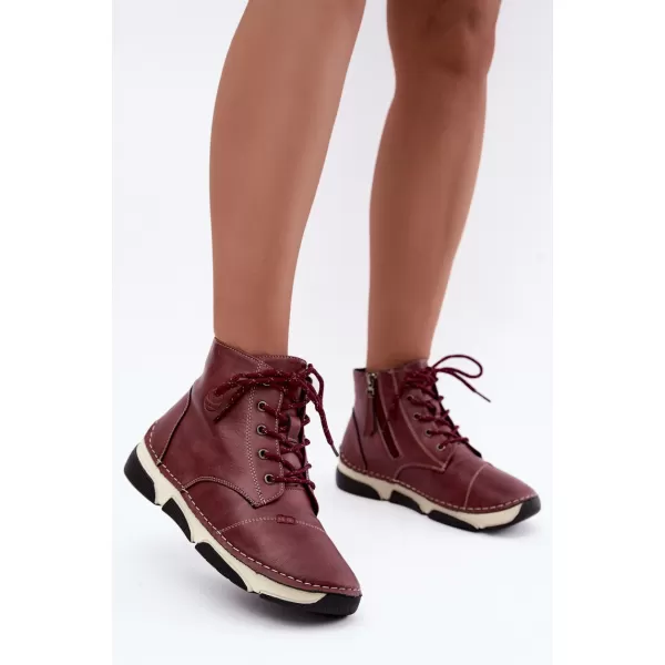  Pantofi de dama EVENTO 26BT02-655 BURGUNDIA 
