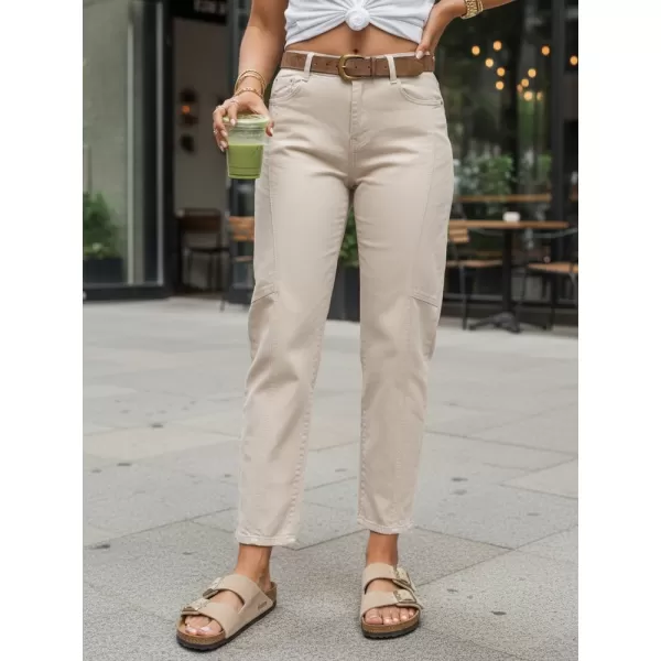  Pantaloni de dama DSTREET UY3055 BEJ 