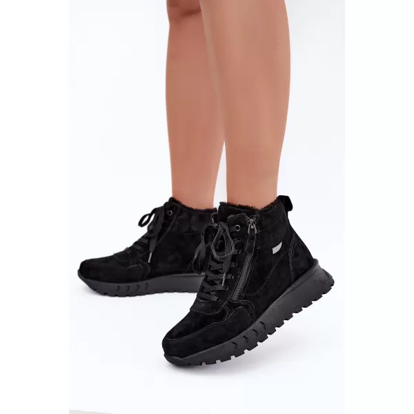  Cizme de dama BOTO 26BT17-651 NEGRU 