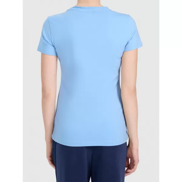  Tricou funcțional de damă 4F WAW25TFTSF1527 ALBASTRU DESCHIS 
