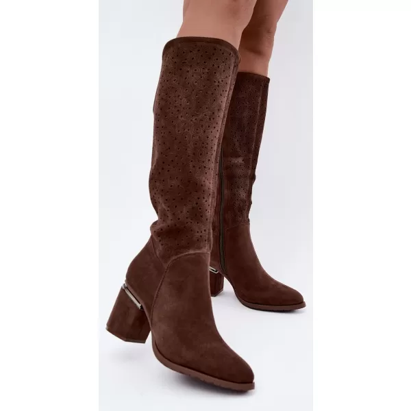  Cizme de dama S.BARSKI HY62-8122 MARO 