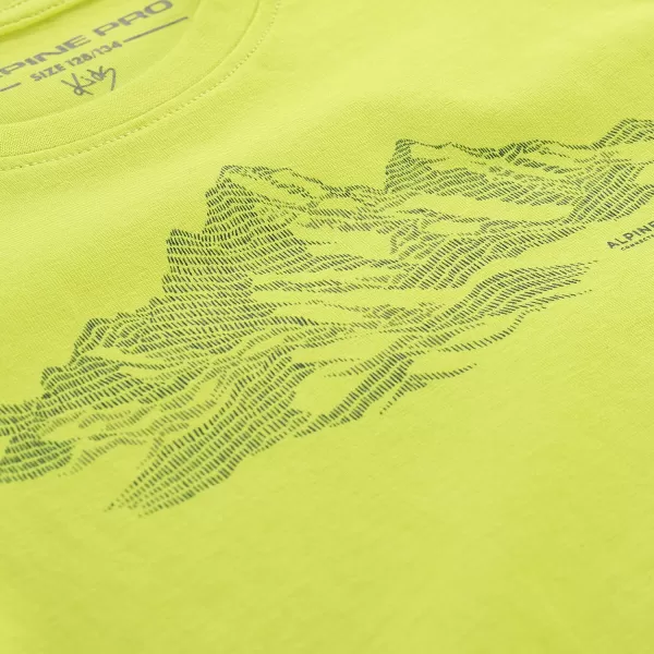  Tricou pentru copii ALPINE PRO ECOMO 4 VARIANTE DE IZVOR DE SULF PA 