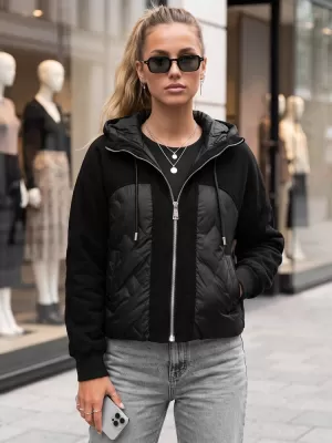 Geaca de dama DSTREET TY6093 NEGRU